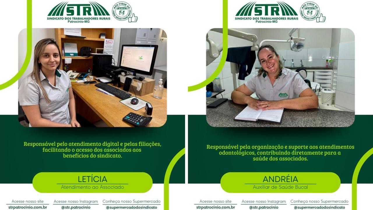 Imagem de dois funcionarios